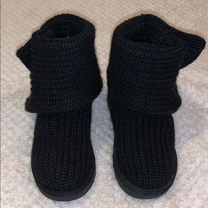 Girls UGG boots - black Size 13